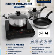 Combo Juego De Cazuelas + Cocina Infrarroja - Img 57566292