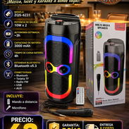 🎶 CON KARAOKE O 🎶 MANDO A DISTANCIA. BOCINA 6.5" CON MICROFONO Y MANDO. MENSAJERIA CON FACTURA Y GARANTIA. 📲 54833699 - Img 56676978