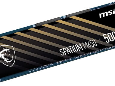 ✅Disco Solido M2 500GB SSD MSI SPATIUM M450 PCIe 4.0 NVMe  interno hasta 3600MB/s - Img 63663787