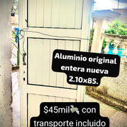 Lo único q le falta es un llale más nada está buena aluminio original enteriso doble buena - Img 55105799