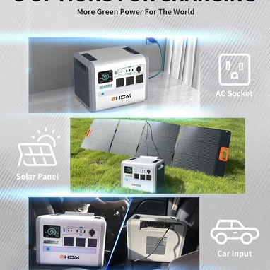 Estación de Energía EHOM (1650W/1024Wh) - 3/9