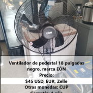 Ventilador pedestal 18", envío gratis o mensajería express, entrega de Factura y garantía - Img 56344928