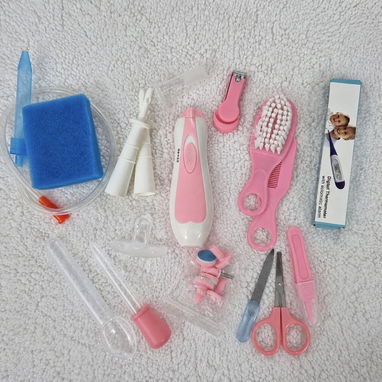 Bañera rosada para bebé más kit de aseo nuevo! - 2/2