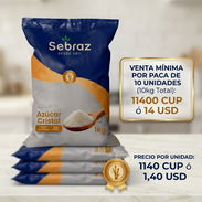 Azúcar Blanca Sebraz 1kg, Arroz San Genaro 1kg,  Harina Molini 1kg - Img 58043756