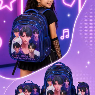Mochilas para nenas con temática de las kpop - Img 123062594