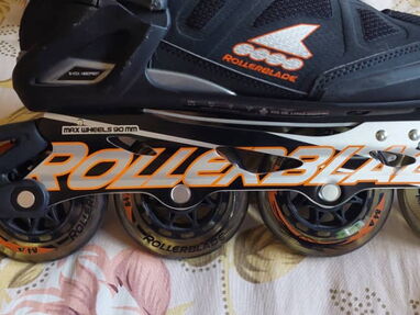patines profesional en línea para hombre Rollerblade Crossfire 90 “Edición limitada” - Img main-image-44704482