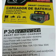 Cargador para batería 6V-12V-24V / 30A Precio: 134 USD - Img 57670193