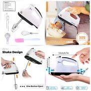 Merenguera eléctrica de mano con sus accesorios - Img 56380102