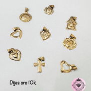 Dijes de oro 10k originales y criollos calidad garantizada - Img 55467481