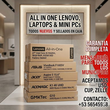 🔥 ¡LO MEJOR EN PC 2026 YA EN CUBA! 🔥🖥️ PC ALL IN ONE HP 27P – ULTRA 2026 Y AMD RYZEN 3 HP 24P W 56545958 - Img 120943055