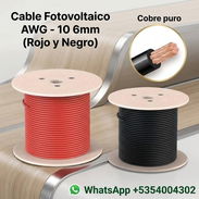 ‼️ CABLE FOTOVOLTAICO CALIBRE PURO‼️l - Img 57890258