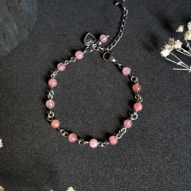 Colección de Manillas Éters*_ *Materiales:* Acero inoxidable + Piedras Naturales - 4/8