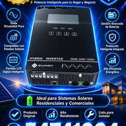Inversor Sumry 4000w hibrido 110v sellado caja garantia x escrito somos tienda. Cables, paneles, ecoflow, plantas gaslin - Img 58392896