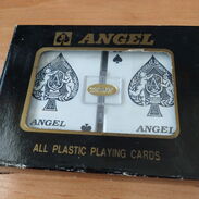 Juego de cartas doradas, plásticas, para jugar canastas. - Img 45286446