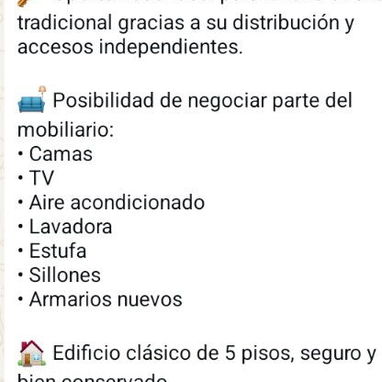 Apartamento en venta Prado y Malecón Habana - 3/3
