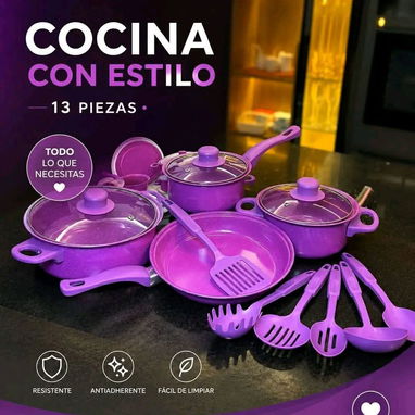 Set de13 piezas:  💥acero inoxidable  💥 antiadherentes  💥 - 9/9