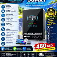 INVERSOR HÍBRIDO SUMRY 4000W 110V ⚡NUEVOS SELLADOS EN CAJA CON GARANTÍA WhatsApp 53321047 - Img 57373366