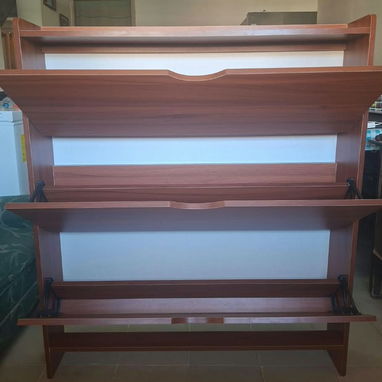 Zapatera de madera, con gavetas - 2/3