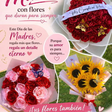 Flores Eternas para mama +53 55840572 - Img 119320908