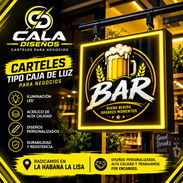Cartel luminoso para bar - Img 57335627