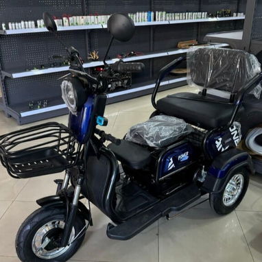 Triciclo eléctrico de paseo pequeño de Batería 64 x 20 litium lifepo4  anti explosiva nuevos o/km - Img 122521460