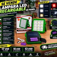 LÁMPARA LED RECARGABLE SACO - Img 57891983