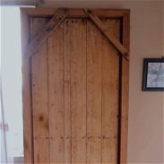 Puerta de madera con marco (sin pintar), gangaaa!!! - Img 45391780