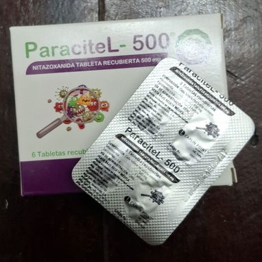 ©️- Nitazoxanida (PARASITEL) Plantassel 500 mg, 6 Tableta -©️ - 2/3