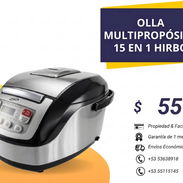 Olla multipropósito 15 en 1 marca Hirbo - Img 55986019