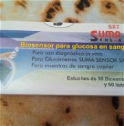 Biosensores y lancetas Suma para medir la glucosa, sellado. - Img 45733734