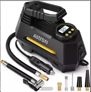 Compresor de aire portátil 12V par nemáticos//AstroAI//Alimentación por encendedor de cigarros el vehículo//Nuevo - Img 48043607