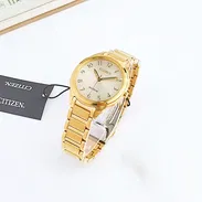 RELOJ CITIZEN ECODRIVE WEEKENDER (EM0752-54P) DE MUJER , NUEVO A ESTRENAR , 35MM EN ACERO INOXIDABLE DORADO 58049738 - Img 54181935