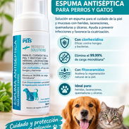 Espuma antiseptica para mascotas - Img 58159331