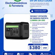 Segway Estación de Energía Portátil Lumina LM-500. Batería LiFePO4 de 512 WH - Img 54809334