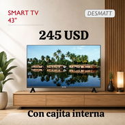 SMART TV DESMATT de 43" CON CAJITA INTERNA - Img 56552438
