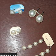 Aretes y collares de perlitas - Img 58210611