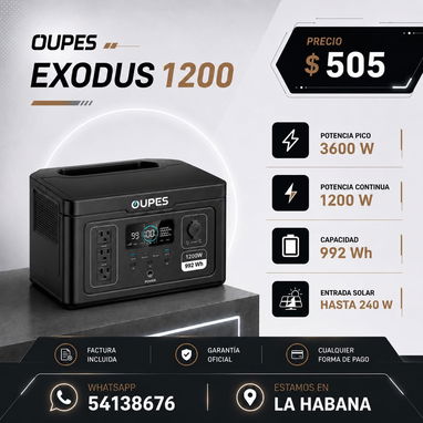 Paneles y Estaciones de energía portátiles en La Habana - Oferta Relámpago (kinetica) - Img 127253112