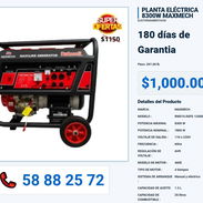PLANTA ELÉCTRICA 8300W MAXMECH VPT-0287 - Img 55993004