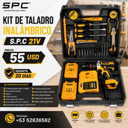 KIT DE TALADRO INALÁMBRICO S.P.C 21V - Img 56170006