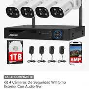 *Kit 4k CÁMARA DE SEGURIDAD 5 MP - Img 57045564
