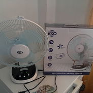 🚧 Ventilador recargable de Mesa 12" EKO 36W 🚧 - Img 57222425