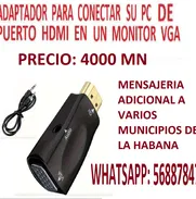ADAPTADOR HDMI-VGA TIPO MEMORIA. TENGO MENSAJERÍA. WHATSAPP: 58047862 - Img 49232793