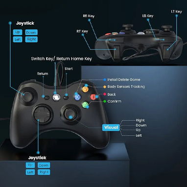 Mandos para jugar en computadora compatible con Windows *Tienda Online* - 3/3