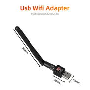🛍️ Adaptador Wifi Tarjeta Wifi  ✅ Adaptador Nano Antena Wifi Gama Alta Adaptador Wifi USB Memoria Wifi - Img 44750625