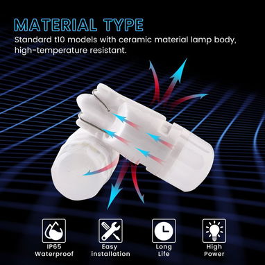 BOMBILLO LED COLA DE PESCADO T10 - 2/4