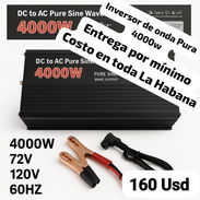 ⚡Inversor de Corriente DC a AC / 72v a 120v* *4000w* *Q7 - Lumina* *Precio 👉🏻 160 Usd* *Garantía de 1 mes*⚡ - Img 51071354