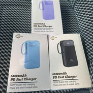 🔋⚡ CARGADOR_PORTÁTIL_PD_FAST_CHARGER_60000MAH_120W 🔋⚡ LHZ | E01 | 60 USD - Img 56567302
