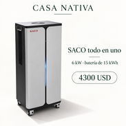 🔋 Inversor 6kw con batería 15kwh SACO (Todo en 1) | Energía para tu hogar - Img 58111064