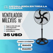 ❄️ VENTILADOR DE PEDESTAL ✅ MILEXUS 💲35 USD - Img 51364888