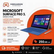 Laptop Microsoft Surface Pro 3 i5 4GB 128GB SSD | 12” Touch Grado A Plus en La Habana - Img 55132865